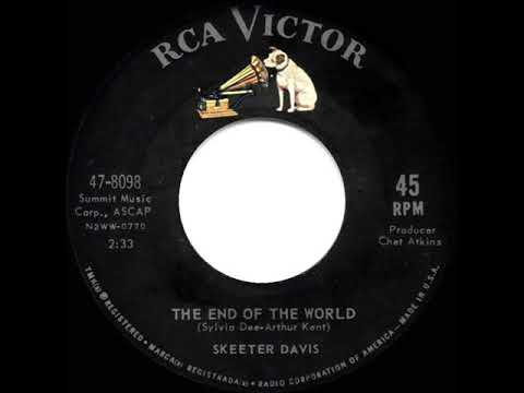 1963 HITS ARCHIVE: The End Of The World - Skeeter Davis (a #1 record)