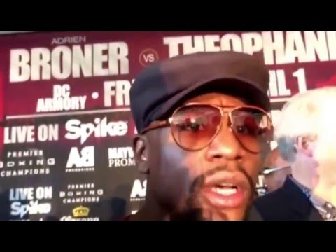 Floyd Mayweather on Broner leaving press conference - EsNews Boxing