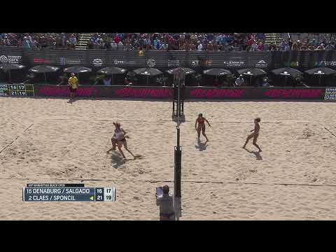 Great Defense Turns Into Great Offense For Claes/Sponcil | 2021 Gold Series Manhattan Beach Open