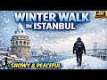 AFTERNOON SNOW WALK IN ISTANBUL PEACEFUL WINTER WALKING TOUR