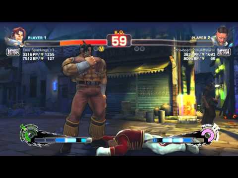 USF4 Steam Hawk vs Dudley