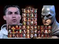 Mortal Kombat 9 CRISTIANO RONALDO BATMAN Expert Tag Ladder Gameplay 1080p 60ᶠᵖˢ