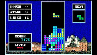 Sharp X1 Game: Tetris (1988)
