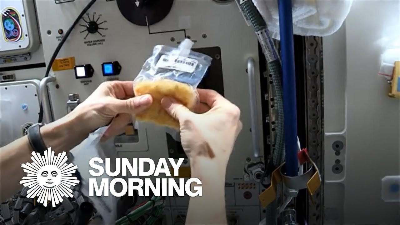 Dishing up space food