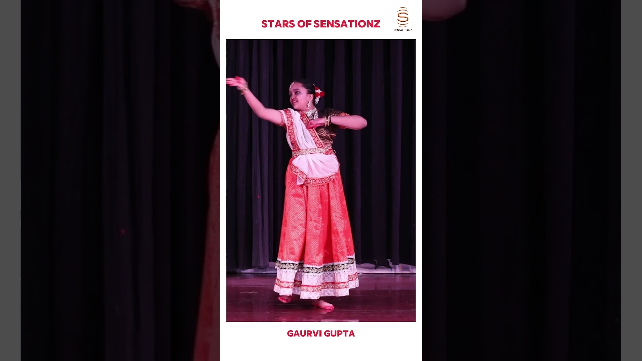 Her Kathak dance was so beautiful. She did fancy footwork that amazed everyone watching.💃💫   #dance