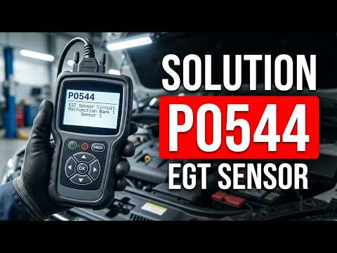 HOW TO FIX P0544 OBD II ERROR CODE - EGT Sensor Circuit Malfunction Bank 1 Sensor 1