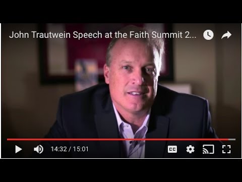 John Trautwein Speech at the Faith Summit 2015 - Fulton County Educators & Faith Leaders