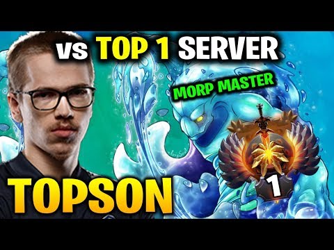 Topson is Becoming Morphling Master - Take Down top 1 Server
