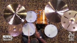 Video thumbnail for Meinl 22" Byzance Jazz Big Apple Ride Cymbal - Played by Frank Fluker - 2317g (B22JBAR-1063117J) by Memphis Drum Shop