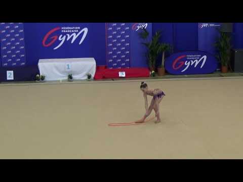 Athénaïs Klapczynski, corde, CHAMPIONNAT DE FRANCE ELITE, GR, Pfastatt, Avril 2017