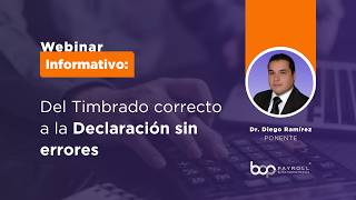 Timbrado de nómina y declaración anual 2026: cómo evitar errores fiscales
