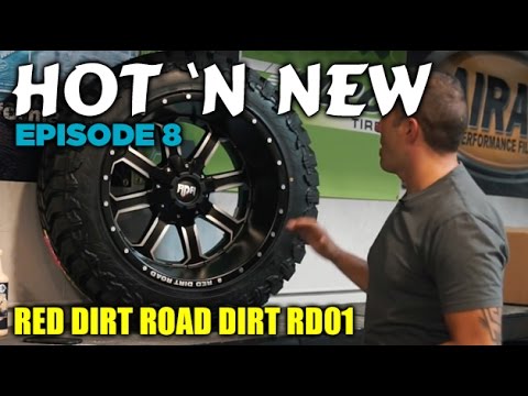 Hot n New Ep. 8: Red Dirt Road Dirt RD01 20x12 -44 Satin Black
