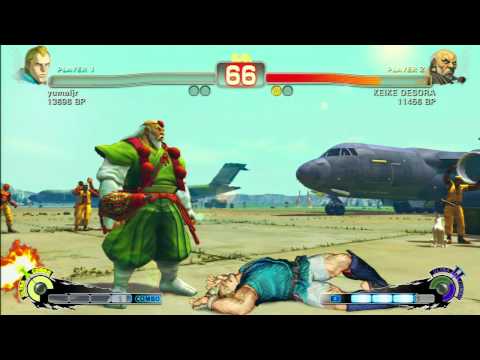 SSF4 Rank Match  yumaljr (AB)  vs  KEIKE DESORA (GK)
