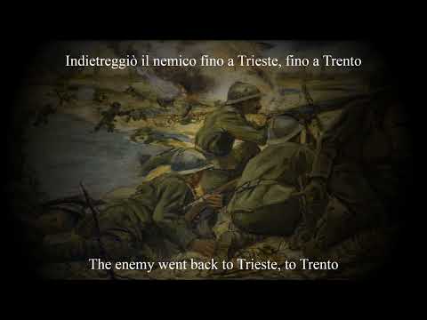 "La Leggenda del Piave" - Italian WW1 Song (English Subtitles) - Version 4