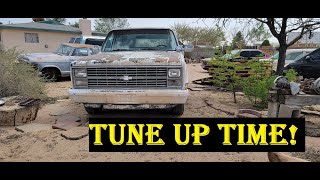 Tune up time for the 84 Chevy c10 Custom Deluxe, First drive?