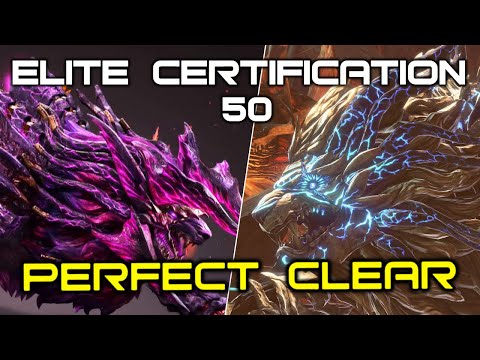 God Eater 3: Elite Certification 50 Perfect Clear (No damage, no item)