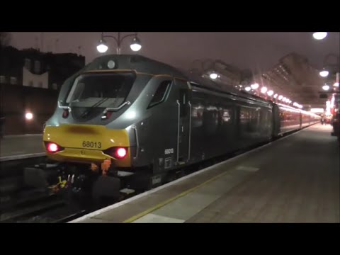 68013 & DVT 82309 (1K54 London Marylebone-Kidderminster) @ London Marylebone - 22/12/15