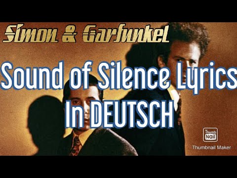 Sound of silence | lyrics in Deutsch