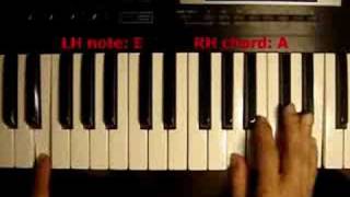 How to play Shout To The Lord on piano