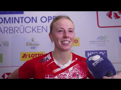 Mia Blichfeldt defeats Line Christophersen - Reaches HYLO Open final