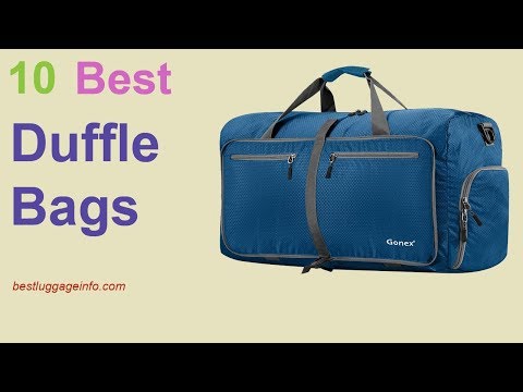 Best Duffel Bags | Ten Best Carry On Cute Travel Duffel Bags.