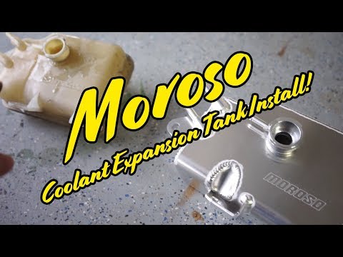 Moroso Coolant Expansion Tank Install on an NC Miata!