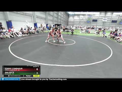 160 Lbs Placement Matches (8 Team) - Tommy Cohenour, Pennsylvania Blue Vs Sam Rock, Colorado 2427