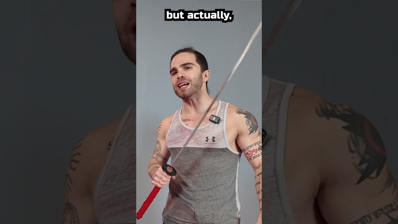 Is Dual Wielding Swords Realistic? #sword #anime #martialarts