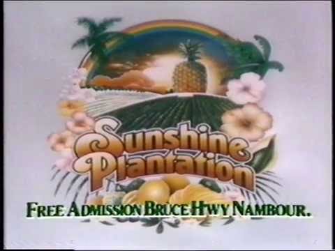 Brisbane TV 1985 : Sunshine Plantation - Big Pineapple (Queensland, Australia)