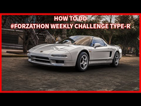 [FH5] How to do #Forzathon Weekly Challenge Type-R