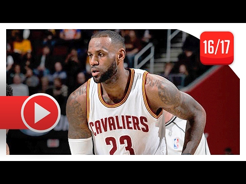LeBron James Full Highlights vs Nuggets (2017.02.11) - 27 Pts, 12 Ast