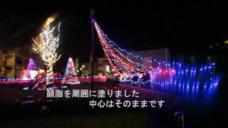 preview picture of video 'Christmas Illumination Ojiya Niigata Japan 2010'