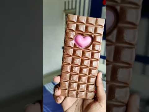 Dairy Milk Heart Blush Valentine's Day Chocolate #shorts #chocolate #sweet #dairymilk #valentinesday