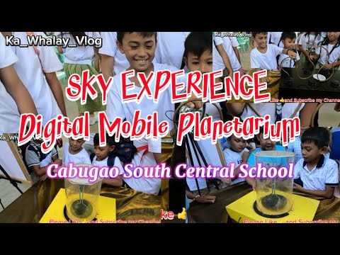 Cabugao Sky Experience Digital Mobile Planetarium 2024