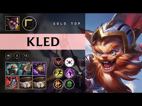 Kled Top vs Camille - KR Grandmaster Patch 25.22