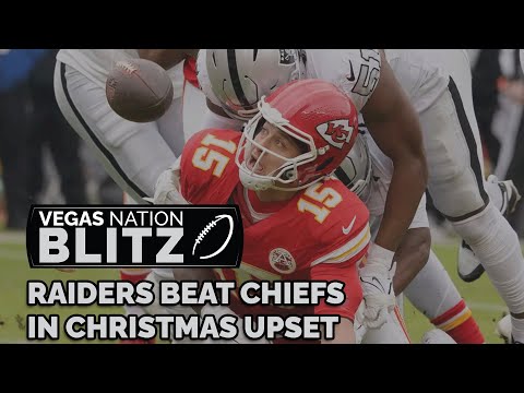 Las Vegas Raiders upset Chiefs on Christmas Day Vegas Nation Blitz