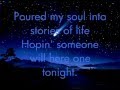 David Nail; The Sound of a Million Dreams [ON-SCREEN LYRICS]