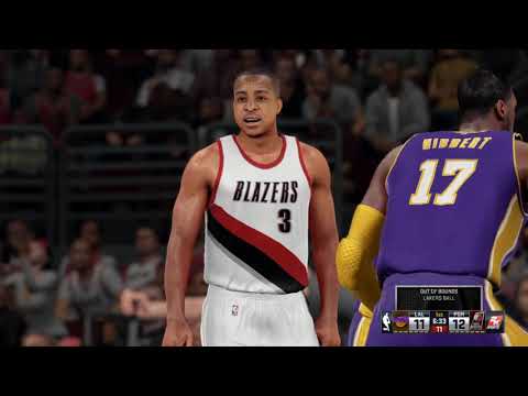 Nba 2k16 - (MyGM) Lakers Season vs Portland Trailblazers