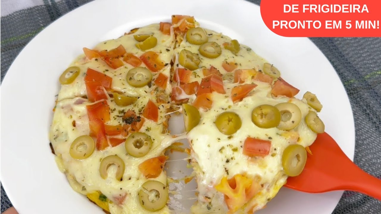 Substitua o Jantar Por Essa DELÍCIA QUE EMAGRECE! Pronto em 5 MINUTOS! Sem Trigo, de Frigideira!