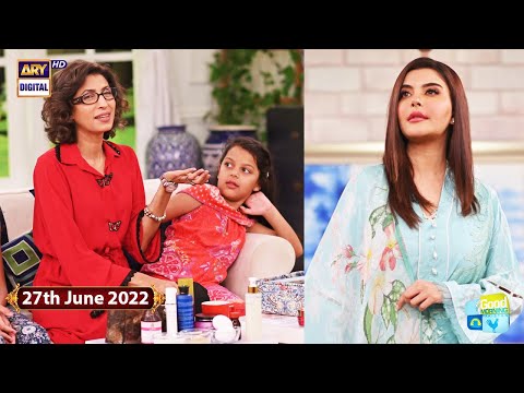 Good Morning Pakistan - Exclusive Interview With Vaneeza Ahmed & Kids - 27th June 2022 - ARY Digital