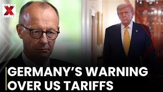 Germany’s Merz Warns of Tariff Fallout as US-EU Trade Talks Near Deadl