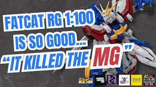 Fatcat’s RG 1/100 God Gundam Just Killed the MG! #gunpla #gunplareview #bootleggundam