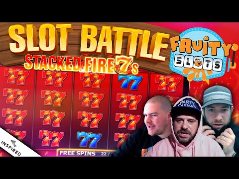 SLOT BATTLE SUNDAY!! Inspired Gaming vs Fruity Slots!