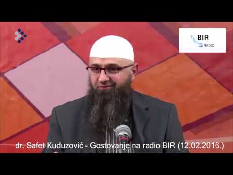 dr.Safet Kuduzovic - gostovanje na radio BIR 12.02.2016