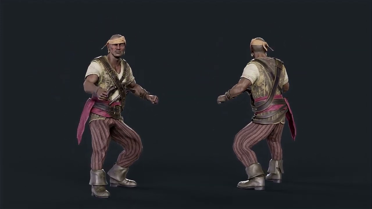 Pirate 6 3D Model