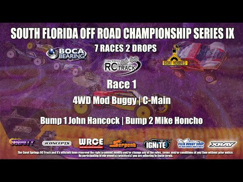 South Florida Off Road Championship Series IX Race 1 | C-Main 4WD Mod Buggy