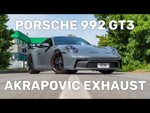 Porsche 992 GT3 - Akrapovic Exhaust | Installation | Start Up | Revs & Dyno Test!