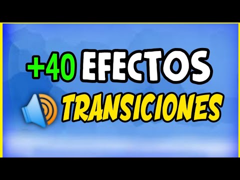 (PACK +40) SOUND EFFECTS FOR TRANSITIONS | EFFECTS For YOUTUBE TRANSITIONS 2025🎶