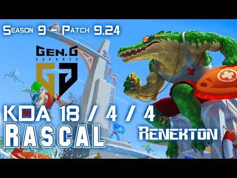 Gen Rascal RENEKTON vs CAMILLE Top - Patch 9.24 KR Ranked