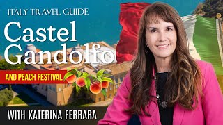 Castel Gandolfo & Peach Festival – A Sweet Escape in Italy! 🇮🇹🍑🏰 #CastelGandolfo #PeachFestivalItaly
